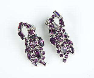 Amethyst earrings