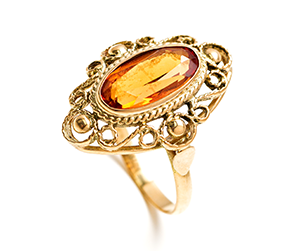 Topaz ring