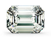 Emerald diamond cut