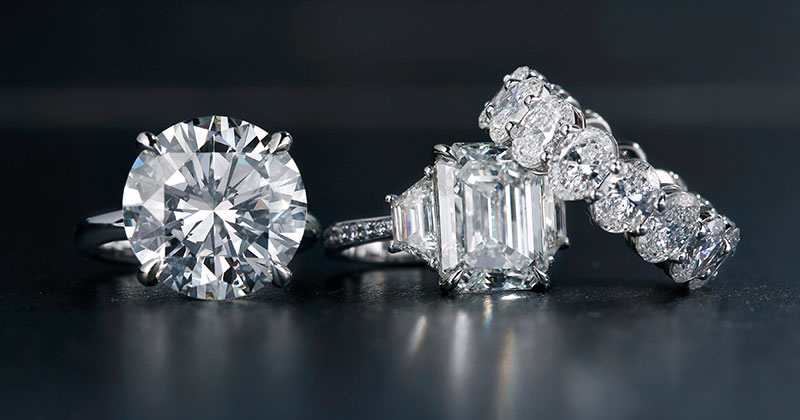 Different diamond shapes
