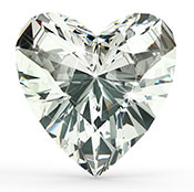 Heart diamond cut