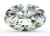 Oval diamond cut