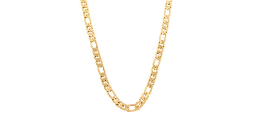 Gold figaro chain