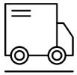 Shipping truck icon