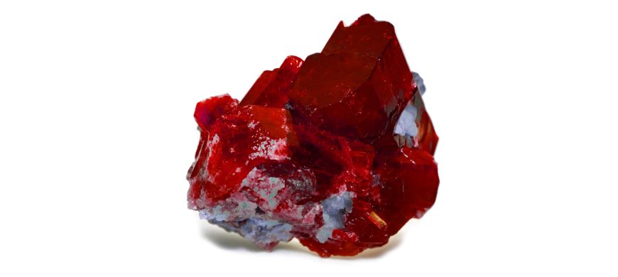 Picture of a ruby gemstone