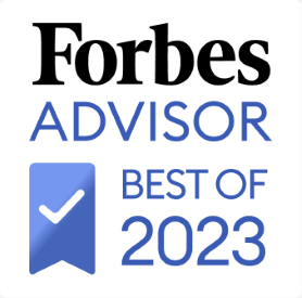 Forbes Advisor Best of 2023 graphic