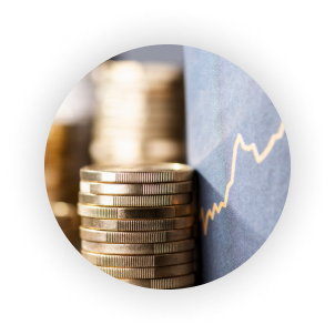 Coins with inflation line