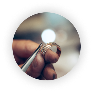 Ring being fixed
