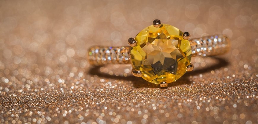 Citrine ring