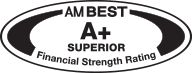 AM Best A+ Superior Rating Logo