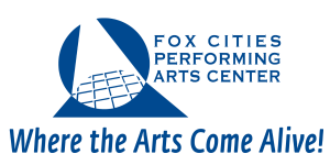 Fox Cities Performing Arts Center logo with tagline "Where the Arts Come Alive!"