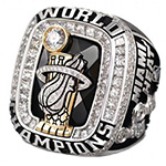 2012 Miami Heat NBA Championship Ring