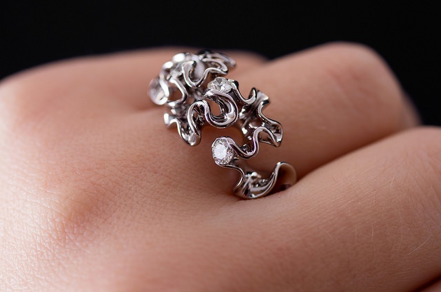 3D Printed Jewelry - Engagement Ring