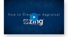how to create an appraisal on zing video thumbnail