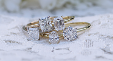 Diamond carat size chart