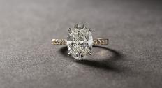 April's birthstone is the diamond