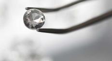 Real diamond inspection feature