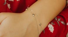 Photo of permanent bracelet on wrist