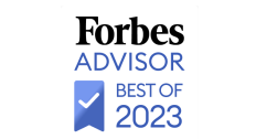 Forbes Advisor Best of 2023 graphic